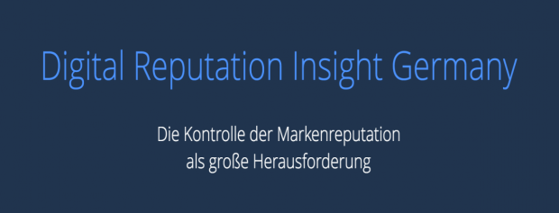 Veröffentlichung der Studie Digital Reputation Insight Germany